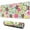Pioneer Flower Floral-3, variant on Long Mouse Pads for Desk,Pioneer Flower Floral Print Pattern Desk Mats on Top Of Desks, Desk Mouse Pad Extra Large with 3mm Non-Slip Base and Stitched Edge for Gaming,Office,Work,Home 31.5"x15.7"