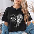 thumbnail image 4 of Jollimate Goodbyes Are Not Forever Memorial T-Shirt, Remembrance Graphic Tee, Women's Shirt, 4 of 6