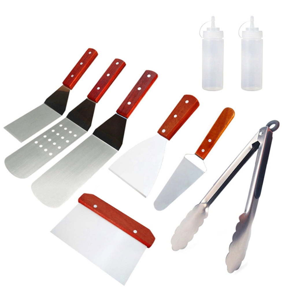 Movsou Griddle Accessories Kit 9 Pieces Griddle Grill Tools Set for Blackstone and Camp Chef