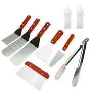 Movsou Griddle Accessories Kit, 9 Pieces Griddle Grill Tools Set for Blackstone and Camp Chef