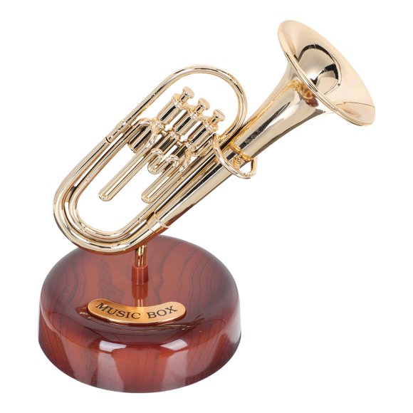 Minkissy Decorative Instrument Musical Instruments Shaped Golden 1Set for Housewarming