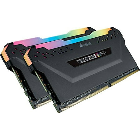 Corsair Vengeance RGB PRO 16GB (2x8GB) DDR4 3200MHz C16 LED Desktop Memory, Black