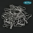 thumbnail image 3 of Unique Bargains Spring Hooks Snap Clip Hooks 25x9.5x2mm 304 Stainless Steel 80Pack, 3 of 5