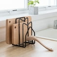 thumbnail image 3 of OOKWE Multi Layer Chopping Cutting Board Holder Pot Lid Organizer Rack Shelf Stand Kitchen Storage Holder Space Saving, 3 of 13