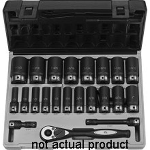 Grey Pneumatic 82026D 1/2" Drive x 13/16" Deep Duo-Socket - 6 Point