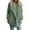 Green, variant on XFLWAM Womens Winter Fleece Teddy Bear Sherpa Jacket Lapel Button Down Coats with Pockets Outerwear