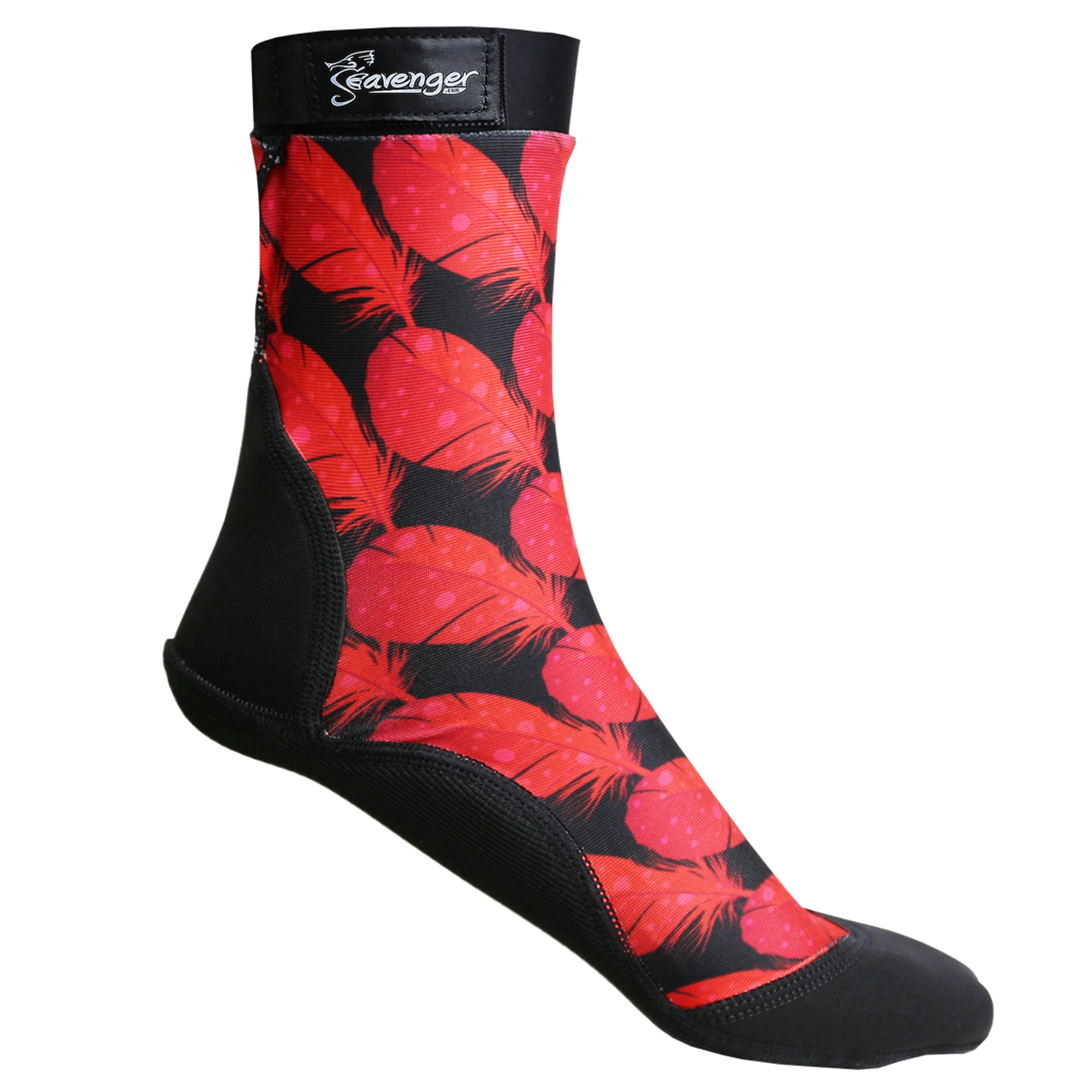 Seavenger High Cut Beach Socks with Grip Sole for Sand, Volleyball