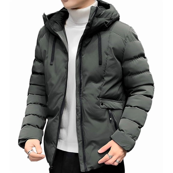 Chamarra De Invierno Shendy Vendy Para Hombre Elegante Capucha