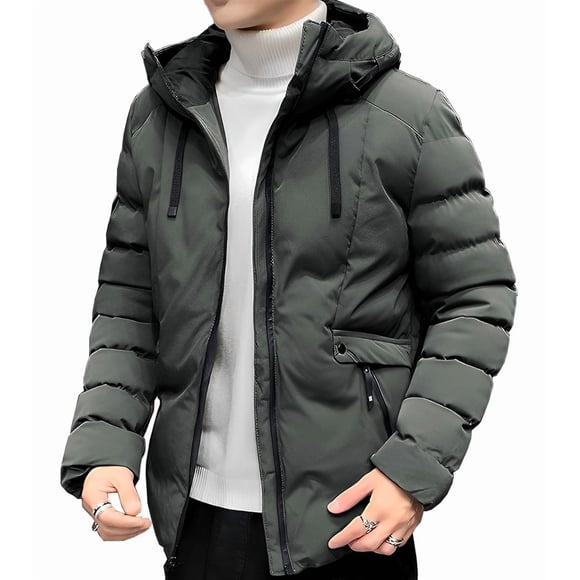 Chamarra De Invierno Shendy Vendy Para Hombre Elegante Capucha