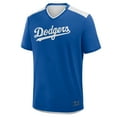 thumbnail image 2 of Men's Fanatics Royal Los Angeles Dodgers Walk Off V-Neck T-Shirt, 2 of 3