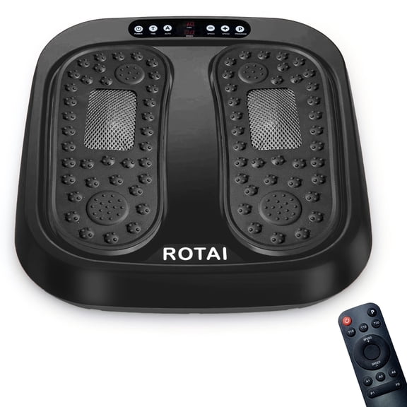 BEF Upgraded Electric Foot Massager Machine, 5 Auto Modes 20 Levels Speed, Remote Control, Deep Kneading Therapy by BEF, Gifts for family menbers