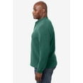 thumbnail image 3 of KingSize Men's Big & Tall Soft Waffle Henley, 3 of 4