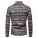 thumbnail image 4 of Suéter de estilo étnico con media cremallera y cuello alto para hombre Pompotops oipoqjl19342, 4 of 9