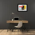 thumbnail image 3 of Wride, Linda 32x23 Black Ornate Wood Framed with Double Matting Museum Art Print Titled - Colour Block, 3 of 4