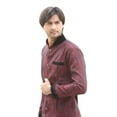 thumbnail image 2 of Mariage Indien Marron Sherwani Indo-Occidental pour Hommes. Ce Produit Est Fait sur Commande., 2 of 4