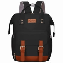 Stillithou Diaper Bag Backpack for Women, Large Capacity Baby Diaper Backpack with Wet Dry Pockets, Stroller Straps & Insulated Pockets - Travel Daily Use Shopping, Black