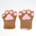 thumbnail image 3 of Conjunto de Cosplay de Gato para Mujer Collar de Cola Patas Disfraz de Talla única para Adulto - Marrón Baoblaze Disfraz de Cosplay de gato, 3 of 8