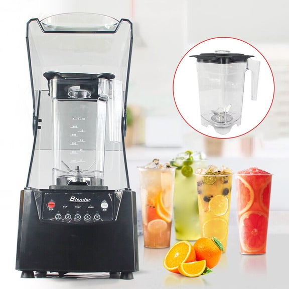 Miumaeov 2600W 1.8L Commercial Soundproof Smoothie Blender Machine Heavy Duty Countertop Fruit Juicer Maker Mixer Ice Crusher