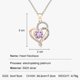 thumbnail image 3 of Regalos para el día de la madre para mamá, collares de corazón para mujer, collar de plata esterlina Te amo, regalo romántico de hija e hijo, 3 of 5