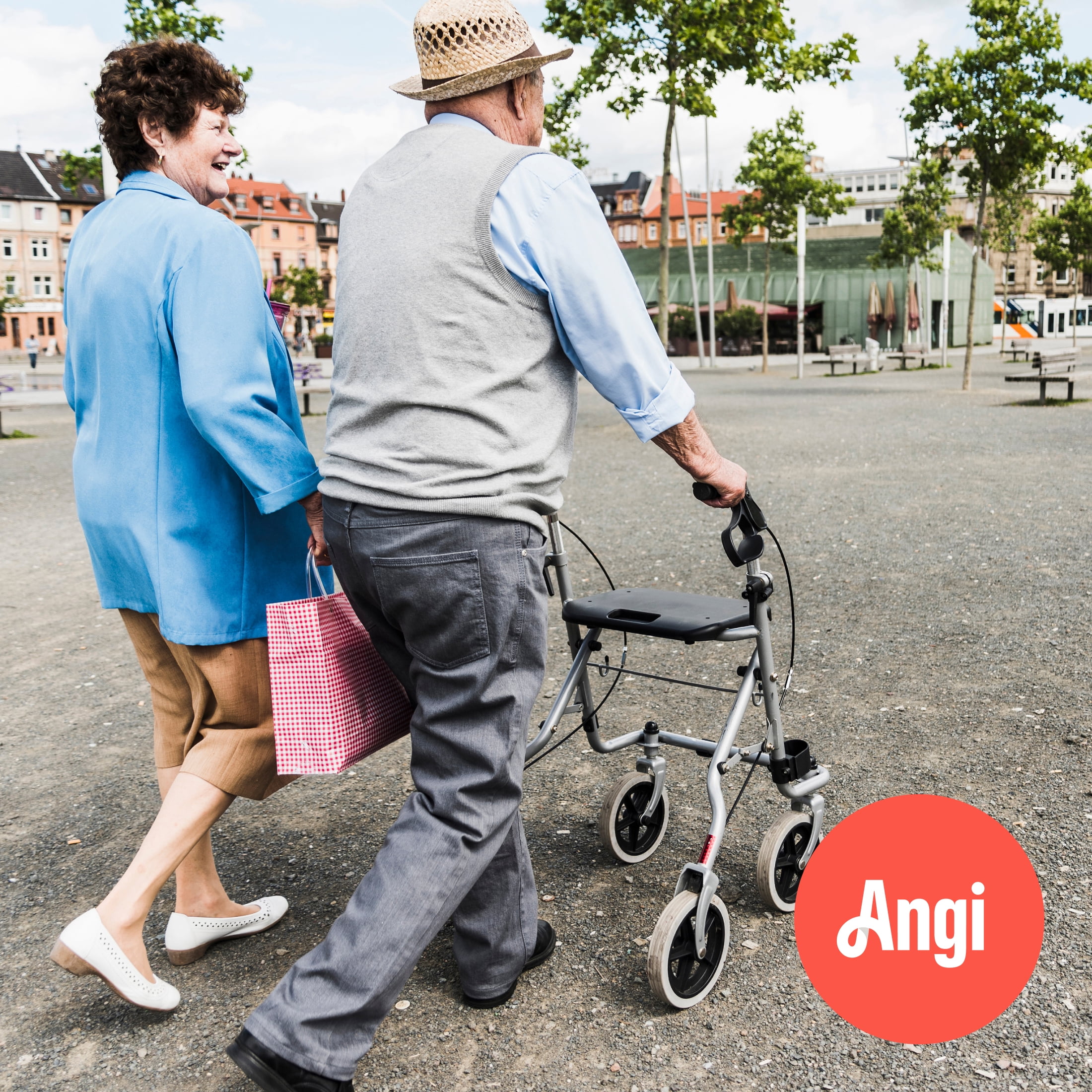 Rollator Walker Assembly