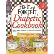 Pre-Owned Fix-It and Forget-It Diabetic Cookbook: Slow-Cooker Favorites to Include Everyone!, Paperback 1561484598 9781561484591 Phyllis Good
