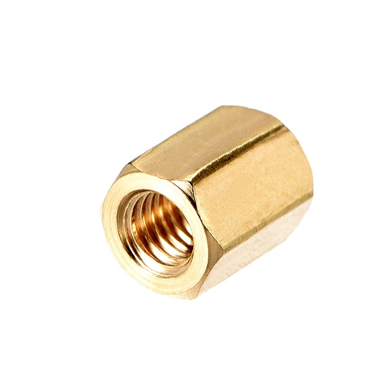 40pcs M3 10mm&20mm Hex Standoff Spacer Nuts Brass Coupling S - Copper Tone Female Brass Standoff