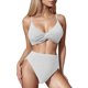 thumbnail image 1 of Traje de Baño Femenino con Pantalones Cortos Control Del Vientre Traje de Baño Sexy Dividido con Sujetador Acolchado Nylon Spandex, Moda Delgada Dos Piezas para la Piscina de Playa, Traje de Baño Tors, 1 of 8