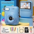 thumbnail image 5 of Instant Print Camera for Kids, 3.0" HD 1080P Digital Video Instant Camera for Boys & Girls Age 3-12 Birthday Gifts - Blue, 5 of 9