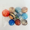 thumbnail image 2 of Pelota para apretar con forma de planeta, 10 unidades, pelota para apretar con forma de planeta, pelota para apretar con forma de sistema solar, pelota de agarre con ultra respuesta, 2 of 5