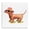 Beach Dog Flip Flops, variant on Stupell Industries Coastal Sandy Dog in Sunglasses Canvas Art, 17 x 17, by Geoff Allen