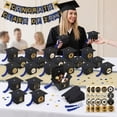 thumbnail image 7 of Alaiyaky 30 Pieces Graduation Candy Boxes Graduation Party Favors Doctoral Cap Shaped Gift Box Graduate Centerpieces with Tassel Sticker for Grad Ceremony Party, 7 of 7