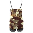 thumbnail image 5 of SJLDQY Womens Pajamas Set 2 Peice Sexy Lace Pjs Set for Women Camouflage Sleeveless Pajama Tops Shorts Soft Comfy Homewear Sleepwear Outfits, 5 of 5