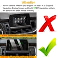 thumbnail image 2 of Protector de pantalla Moonlinks de vidrio templado 10.2" Tahoe/Yukon, 2 of 7