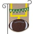 thumbnail image 2 of Briarwood Lane Fall and Football Garden Flag Leaves Pumpkins Autumn 12.5" x 18", 2 of 4