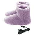 thumbnail image 1 of USB Electric Heated Shoes USB Charging Winter Plush Comfortable Foot Warmer, 1 of 9