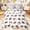 White Brown, variant on Erosebridal Softball Sports Kids Bedding Comforter Set, Pink Watercolor Bow Full Bedding Set, 7 Pieces