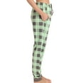 thumbnail image 3 of HKYNLAG Christmas Pajama Bottoms Buffalo Plaid Sleepwear Pajama Pants Women Soft Comfy Casual Jogger Pants Green 2XL, 3 of 4