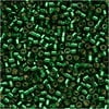 Miyuki Delica Seed Beads 11/0 - Silver Lined Green DB148 7.2 Grams