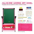 Ealing Kids Art Easel Standing Easel Set with Height Adjustable
