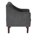 thumbnail image 2 of Sillón Milton 1 Plaza Gris Carbón, 2 of 9