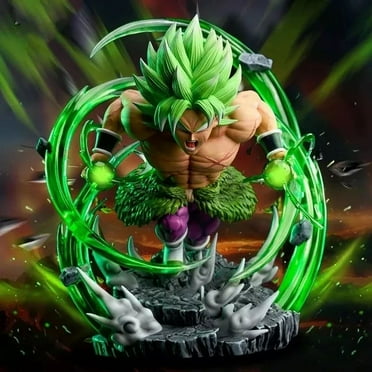 Dragon Ball Z Figure Super Saiyan Gk Broly Action 6.3'' Pvc Figure Model Statue Box Set