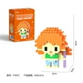 thumbnail image 1 of Anime Pirate Crew Character Building Blocks Set, Luffy Zoro Nami Usopp Style Action Figure Models, DIY Assembled Educational Collectible Toy Birthday Gift for Kids, 1 of 6