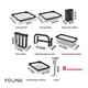 thumbnail image 4 of Escurridor De Platos 3 Pisos Ajustable 85-100cm Inoxidable, 4 of 12