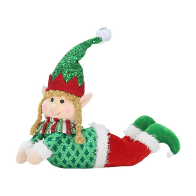 Tnarru Christmas Elf Doll, Christmas Decoration, Decorative Craft, Creative Presentation, Christmas Decoration, Christmas Decoration for Table Decoration F