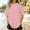 *Pink, variant on ClodeEU Women's Oversized T Shirts, Loose Fit Tunic Tshirts, Casual Summer Short Sleeve Tops, Khaki,Womens Plus M