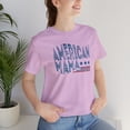 thumbnail image 5 of American Mama Short Sleeve Tee, Mama T-shirts, Women T-shirts, Mom T-shirts, 5 of 5