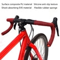 thumbnail image 3 of NIBOLOG 2Pcs Winding Type Handlebar Tape Honeycomb Texture Shock Absorption Protection Handlebar Wrap for Bicycle, 3 of 8