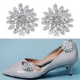 thumbnail image 4 of Parche de zapato de novia DIY Accesorios de decoración de de de cristal de de imitación de hebilla de Clips de de moda Magideal Parche de zapato de novia DIY, 4 of 7