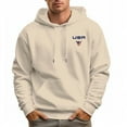 thumbnail image 4 of Men's 100% Cotton USA Hoodie 330g Thick Pocket Hood, 4 of 16
