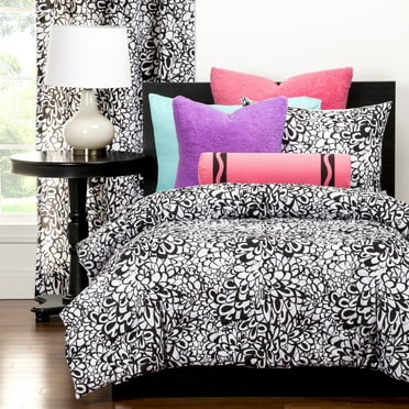 Crayola Graphic Blooms Full/Queen Comforter set